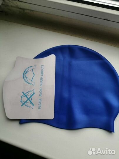 Шапочка силиконовая для бассейна