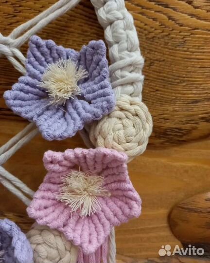 Панно макраме