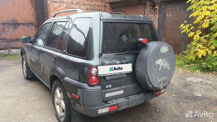 Land Rover Freelander 2.5 AT, 2002, 240 000 км