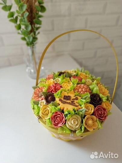 Корзина с шоколадом