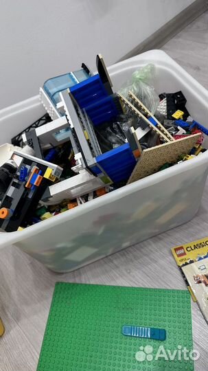 Огромная коробка lego 5,5 кг