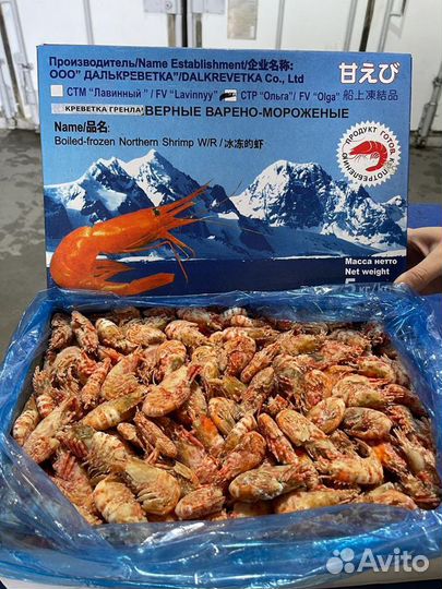 Креветка колючая сладкая