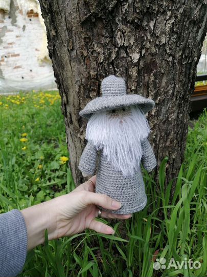 Гендальф. Вязаная игрушка