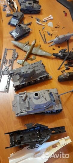 Модели сборные полусобранные- резерв