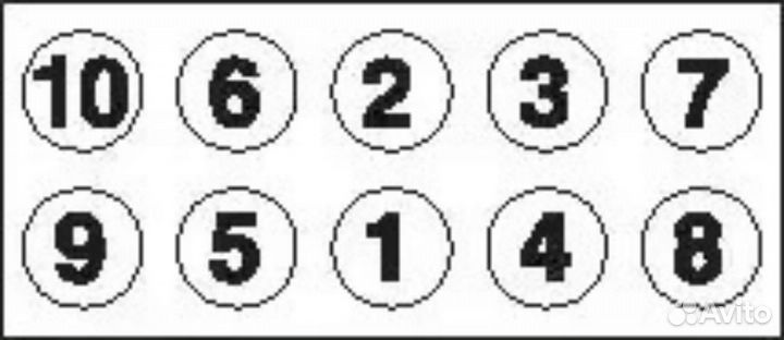 Payen HBS005 Комплект болтов ГБЦ Rover 216/416 1.4