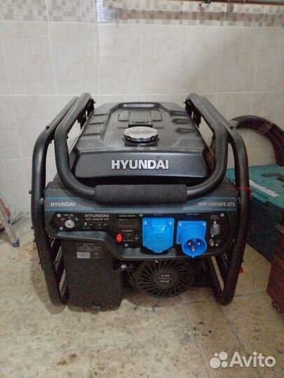 Бензиновый генератор Hyundai HHY 10050FE ATS