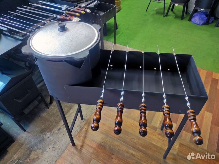 Мангал Печь для казана 3мм