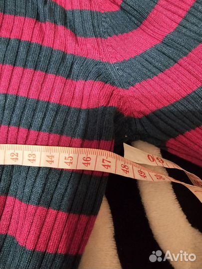 Водолазка полосатая эмо