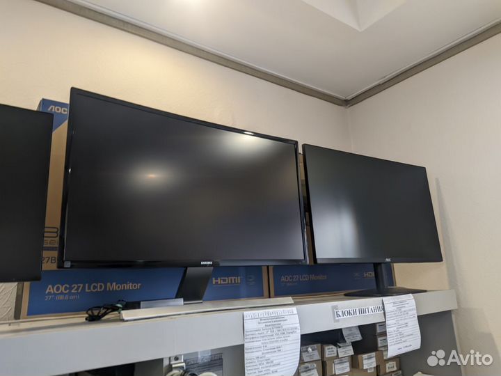 Мониторы от 15 до 27 диагонали с гарантией