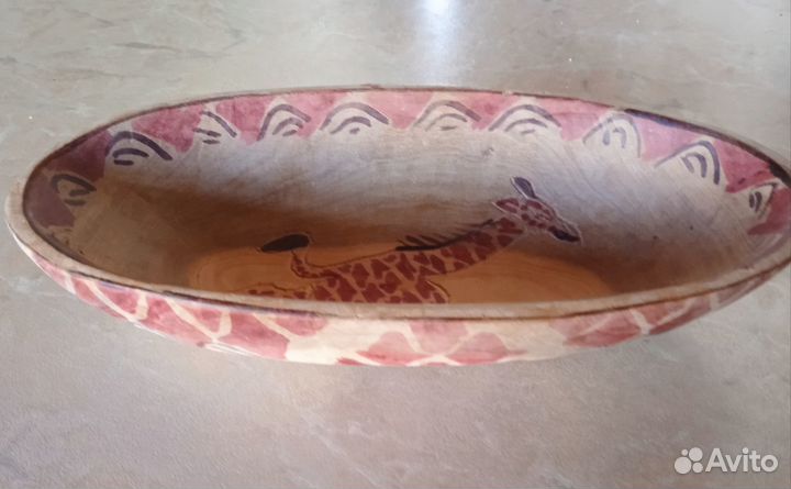 Вазочка деревянная 