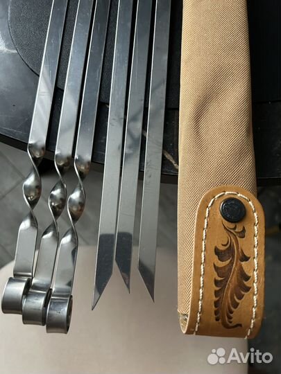 Набор шампуров в чехле