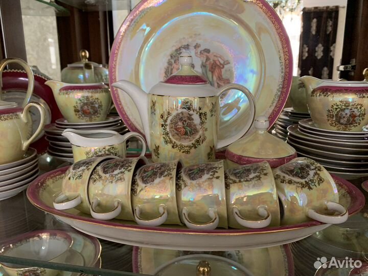 Мадонна немецкий 12 ти персоный сервиз