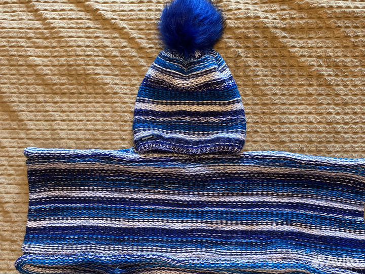 Шапка зимняя и снуд для девочки/девушки