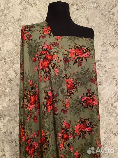 Ткань штапель паплин