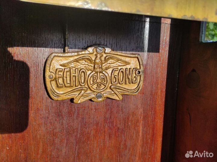 Часы настенные с получасовым боем echo gong