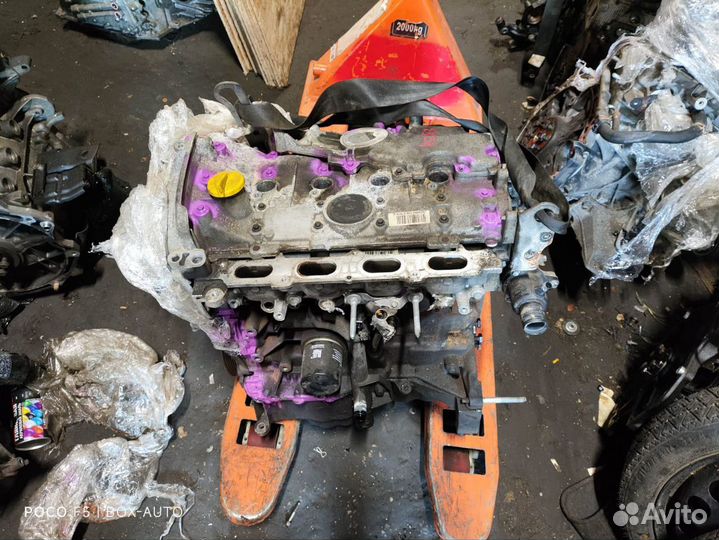 Двигатель K4M Рено Дастер 4wd