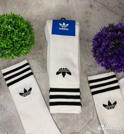 Носки Adidas оригинал Solid Crew