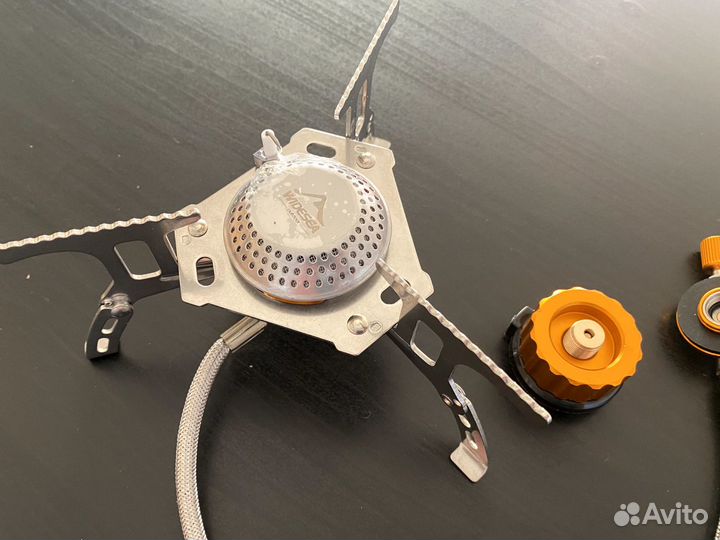 Газовая горелка с переходником (в кейсе)