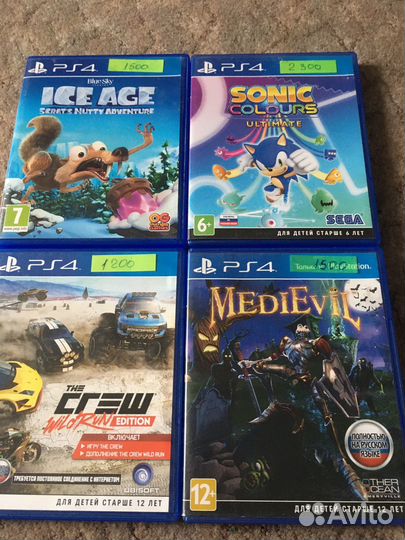 Игры для приставок ps4