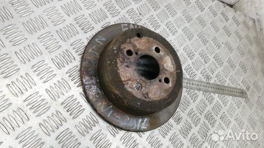 Диск тормозной задний toyota corolla E12 (ENI29LR0