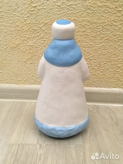 Игрушка. Дед Мороз. СССР. Ручная роспись. 26 см