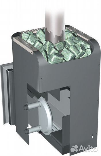 Печь банная газодровяная Ермак Уралочка