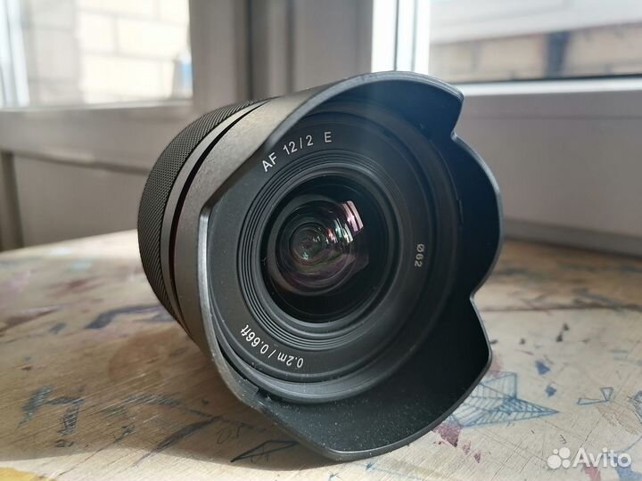 Samyang AF 12mm f/2.0 for Sony E, автофокусный