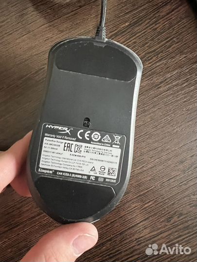 Мышь hyperX pulsfire surge rgb