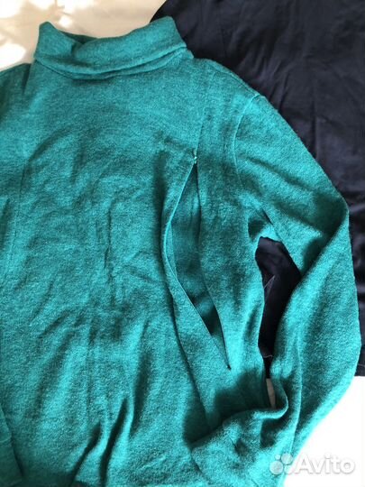 Водолазка с секретом для кормления