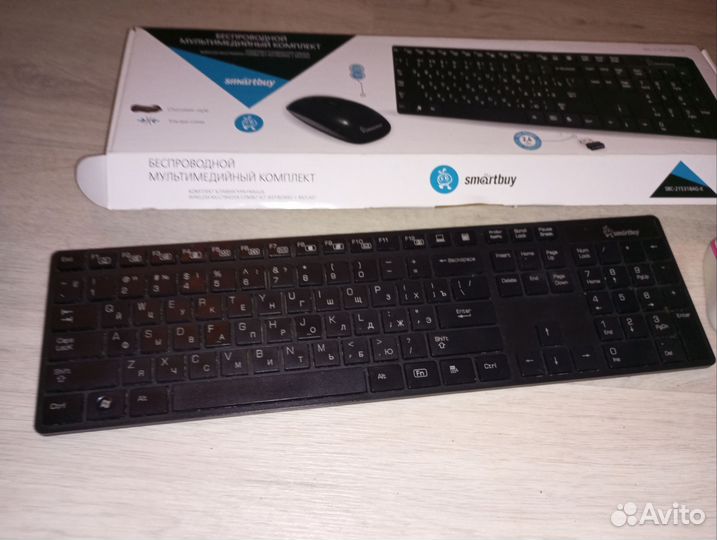 Клавиатура и мышь беспроводные(видео внутри)