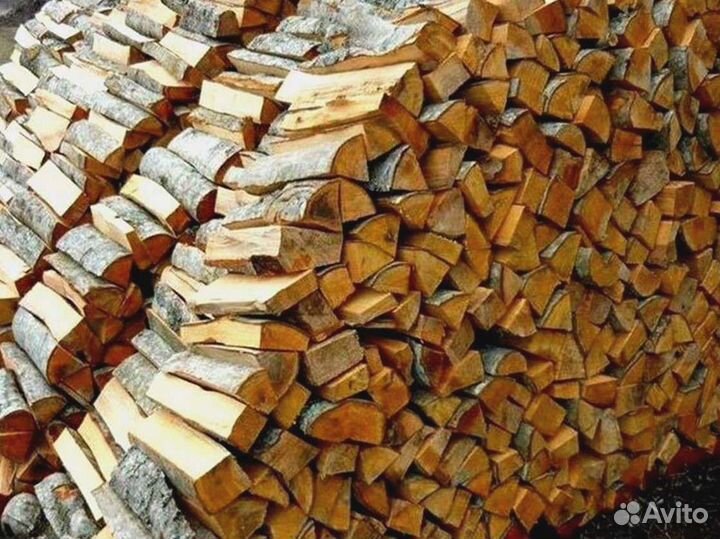 Дрова осиновые. Колотые