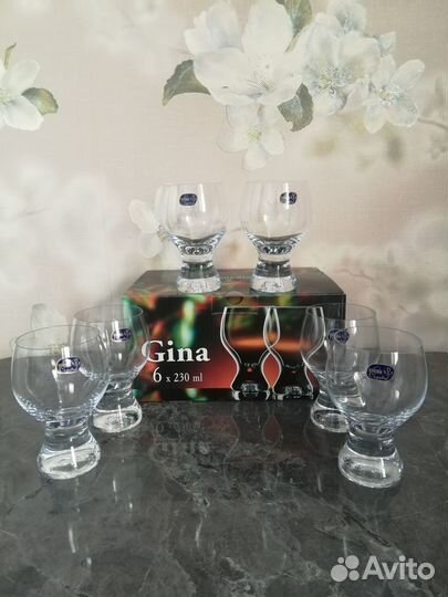 Бокалы богемия новые