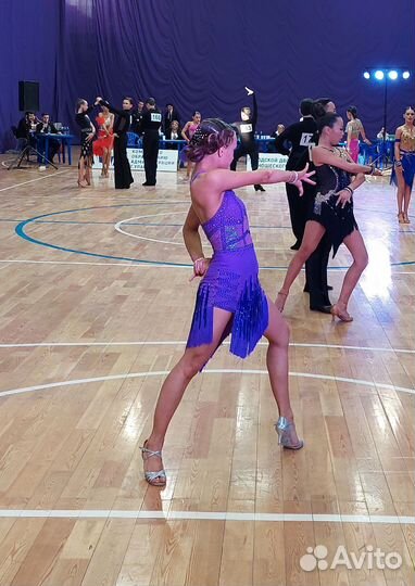 Платье для бальных танцев Латина ю2