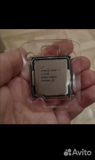 Процессор+материнка i7 8700 сокет LGA 1151 v2