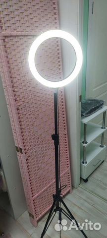 Кольцевая лампа со штативом