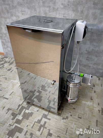 Коптильня из нержавейки с тэном