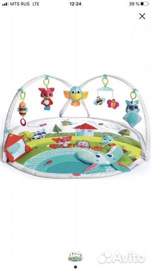 Развивающий коврик tiny love