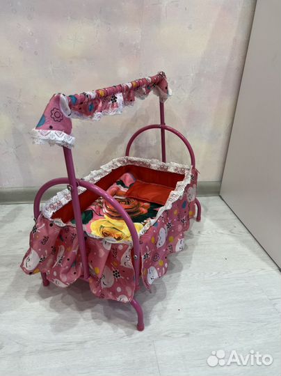 Кукольная кроватка