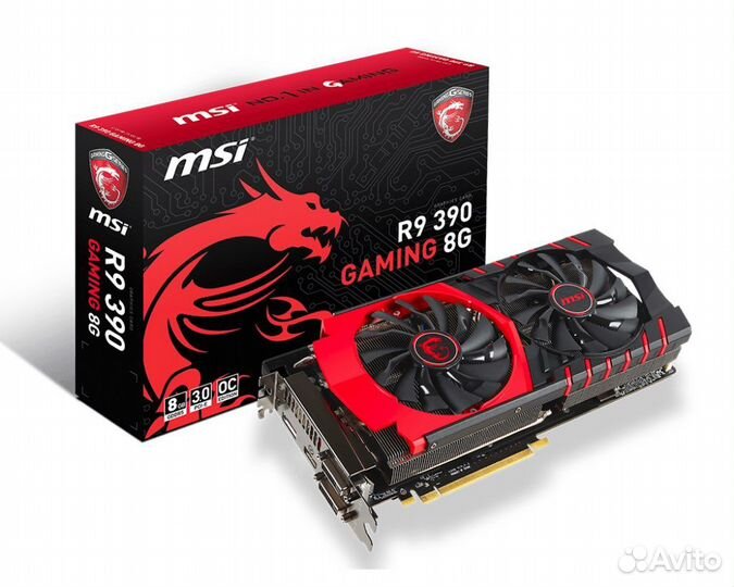 Видеокарта MSI R9 390 Gaming
