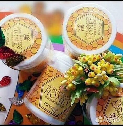 Парафиновая маска-плёнка для рук с экстрактом меда