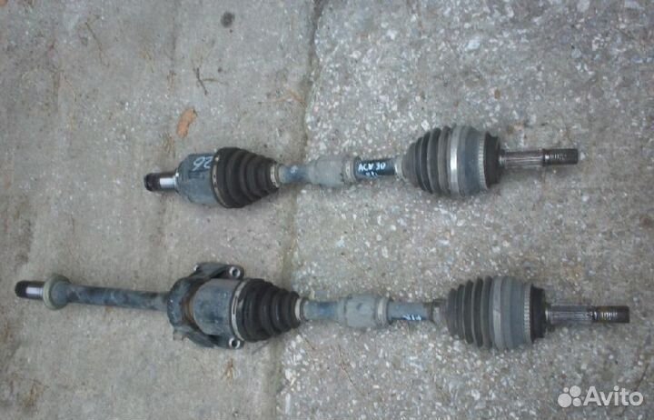Привод передний на toyota camry ACV30 2AZ