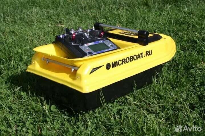 Прикормочный кораблик с gps