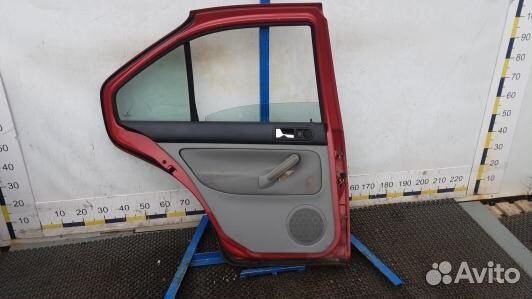 Дверь задняя левая volkswagen bora 1 (LBE06FG01)