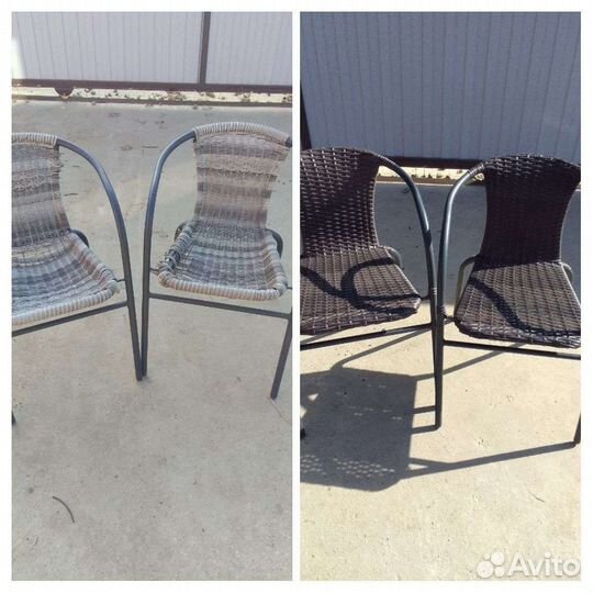 Ремонт мебели из ротанга