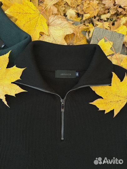 Джемпер полузамок old money