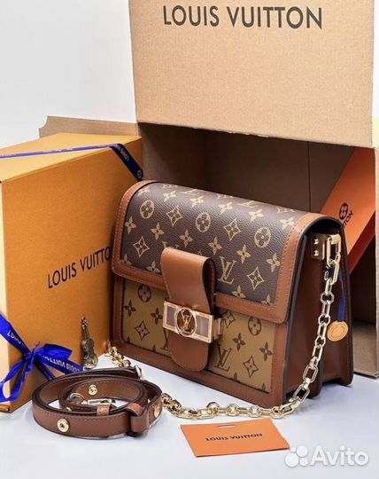 Сумка louis vuitton натуральная кожа