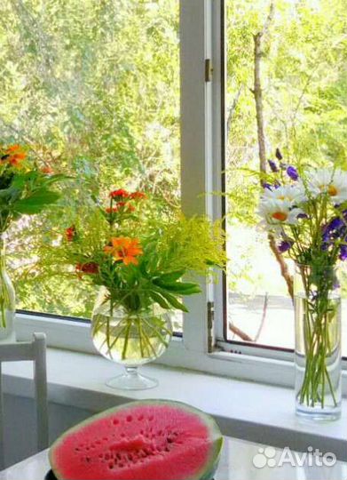 Ваза бокал на ножке