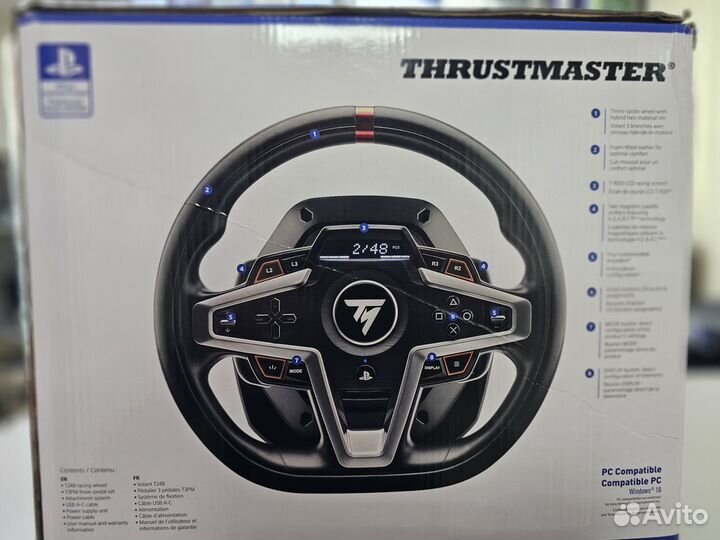 Игровой Руль Thrustmaster T248 для PS4, PS5, пк