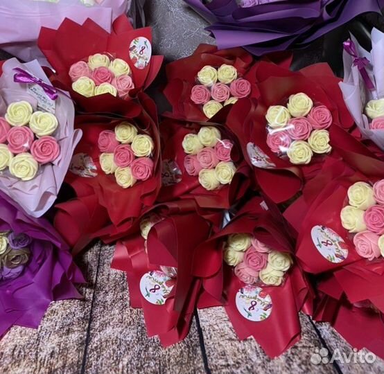 Шоколад и зефир ручной работы