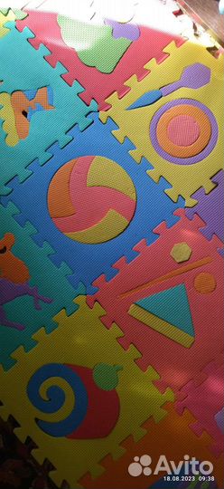 Детский коврик пазл